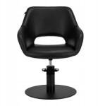 Gabbiano fodrászszék Seville fekete (AC148053)