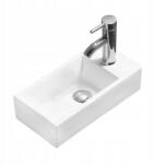 Mexen Inez baloldali munkalapi mosdó 40 x 20 cm, Fehér 21484000L (21484000L)