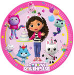Netflix Gabi babaháza papírtányér, party tányér 8 DARABOS, 20 cm FSC Nr2