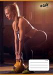 Victoria Füzet, tűzött, A5, vonalas, 32 lap, 4-8. osztály, COOL BY VICTORIA, „Fitness life, „21-32 (ISVFC51)