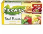 Pickwick Gyümölcstea, 20×1, 75 g, PICKWICK „Fruit Fusion Variációk Sárga, narancs, eper, meggy, mangó (KHK1136)
