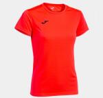 Joma COMBI WOMAN SHORT SLEEVE T-SHIRT rövid póló neon korall 3XL