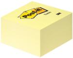 3M POSTIT Öntapadó jegyzettömb, 76×76 mm, 450 lap, 3M POSTIT, sárga (LP636B)