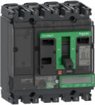 Schneider Electric Megszakító ComPacT NSX100N, 50 kA 415 VAC, MicroLogic 7.2 E Vigi kioldóegység 100 A, 4P4d C10N47E100