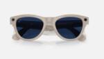 Ray-Ban Meta Skyler (2. generáció) Fényes krétaszürke Clear zafír átmenet (RW4014 6700MF 52-20)