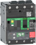 Schneider Electric Megszakító ComPacT NSXm N (50 kA 415 VAC), 3P 3d, 100 A beállítás Micrologic 4.1 kioldóegység, EverLink csatlakozókkal C11N34V100L