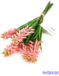  Gumi muscari 5 szálas köteg 28cm - Rózsaszín