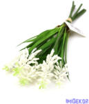  Gumi muscari 5 szálas köteg 28cm - Fehér