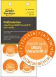 Avery-Zweckform Avery időjárásálló öntapadó plakett Vinyl "Geprüft nach DGUV Vorschrift 3" 2027-2032 év Ø 30 mm - narancssárga (6976-2027)
