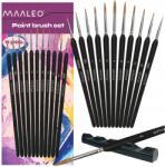 MAALEO ecsetkészlet 11 db-os szintetikus univerzális, talppal (00026118)