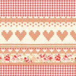 Mank Textilhatású dekorszalvéta 40x40 cm "Mathilda" 50 lap/csomag