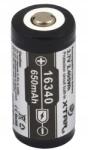 XTAR 16340 R-CR123 3, 7V Li-ion 650mAh biztonsági akkumulátor (16340/R-CR123)