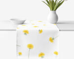 Goldea napron de masă 100% bumbac - păpădie 50x160 cm Fata de masa