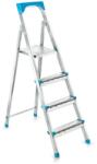 Fabricadetuica Scara metalica 3+1 trepte, 120 kg