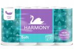 Harmony toalettpapír Soft 160 darabos 3 rétegű újrahasznosított fehér 8 db