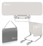 Lionelo Ágyvédő Lora Bézs Homok (stabilna, składa, z blokadą złożenia, z torbą)