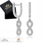 Panda Luxury Jewellery Ezüst fülbevaló Infinity Jel 925 Ajándék Anyának Feleségének (Dla Niej Dziewczyny Mamy Córki Żony Babci 925)