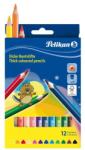 Pelikan színes ceruzák, háromszögletű vastag 12 db (W724039)