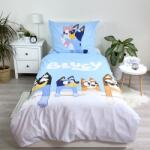 Jerry Fabrics Gyerek ágynemű Kutyák Bluey (01222-BLUEYPOVLEA)