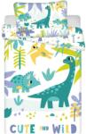 Jerry Fabrics Dino Cute and Wild baby gyerek ágynemű (00145-DOPOSPADCWA)