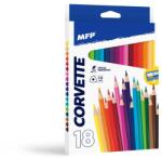 MFP Háromszög alakú MPF színes ceruza 18 db élezővel (6330511)