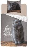 Detexpol Lány ágynemű macska Love (DL-032411)