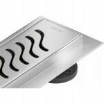 Mexen Flat M09 zuhanyfolyóka váza 60 cm, Króm 1028060-15 (1028060-15)