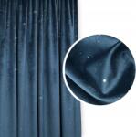 Prestiqua Függöny Fej 140X240 Kék Átvezetők (Glow)