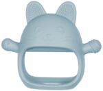 APPEKIDS Jucarie pentru dentitie din silicon, appekids, manusa kitty - aqua blue (AK276043)