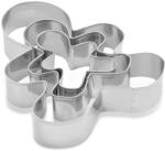 Dr. Oetker Set 3 forme prajituri Dr Oetker White Christmas Baking din inox model Lebkuchenmann (1031)