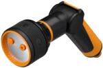 Fiskars Pistol de stropit Fiskars 1065486 3 functii control debit rezistent la inghet negruportocaliu (1065486) Pulverizator
