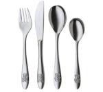 Silit Set tacamuri copii Silit Pezzy 4 piese inox Crominox ergonomic pentru copii 3 (21.4521.3208) Tacam