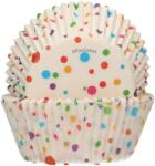 Funcakes Coșulețe pentru brioșe - Confetti colorate 48 buc