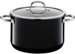 Silit Oala inalta Silit Passion Black 24cm 64L Silargan compatibila inductie neagra (2102297154)