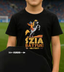 Deconline Crafts Egyed Jakkari póló személyre szabható névvel, "Szia Bátyus, helyzet" pamut fekete (DO59385-BASIC-BK)