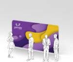  Perete Pop-Up Textil Drept 6 m - Afisaj Premium Expozitii (RPUTD6M)