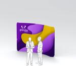  Perete Pop-Up Textil Curb 4 m - Afisaj Premium Expozitii (PTC4M)