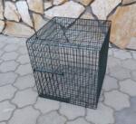  Galambcsapda egyajtós 50×45×45 cm horganyzott (galamb, fácán, fogoly)