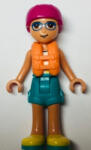 LEGO® Friends Sebastian mentőmellényben, sötét türkiz nadrágban és sisakban (frnd513)