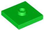 LEGO® Pick a Brick élénk zöld 2x2 lapos elem 1 bütyökkel (4565388)