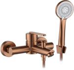 Rea Ontario, kádcsaptelep kézi zuhanyszettel, matt réz, REA-B0973 (REA-B0973)