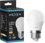 Mexen Nova, LED izzó E27, G45, 1W, meleg - 3000K, 105 lm - L101-E27-0130-01 (L101-E27-0130-01)