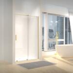 Rea Montana, nyíló zuhanyajtó 130x200, 6mm átlátszó üveg, arany matt profil, KPL-K6400 (KPL-K6400)