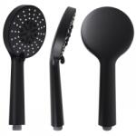 Erga Samba, 5 funkciós kézi zuhanyfej, matt fekete, ERG-YKA-BP. SAMBA-BLK (ERG-YKA-BP.SAMBA-BLK)