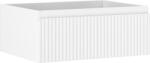 Mexen Rivel, fürdőszobaszekrény 60 cm, 1 fiók, rovátkolt, matt fehér, 91A20-06023-1-BF01 (91A20-06023-1-BF01)
