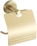 Mexen Remo, WC-papírtartó fedéllel, matt arany, 7050733-55 (7050733-55)