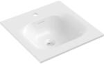 Mexen Vela, pultra szerelhető mosdó, 46 × 46, 5 cm, fényes fehér, 25234500 (25234500)