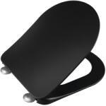 Creavit CREAVIT, PAULA wc ülőke, SLIM, Soft Close, fekete matt, KC0903.01. 2100E (KC0903.01.2100E)