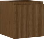 Mexen Rivel, fürdőszobaszekrény 45 cm, 1 fiók, rovátkolt, diófa, 91A20-04547-1-BF86 (91A20-04547-1-BF86)