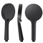 Erga Fanki, 3 funkciós kézi zuhanyfej, matt fekete, ERG-YKA-BP. FANKI-BLK (ERG-YKA-BP.FANKI-BLK)